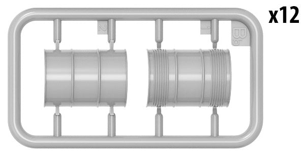1/35 Modern Oil Drums 200L - Hobby Sense