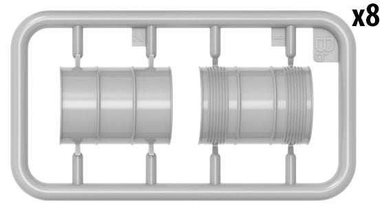 1/35 Fuel and Oil Drums 1930-50s - Hobby Sense