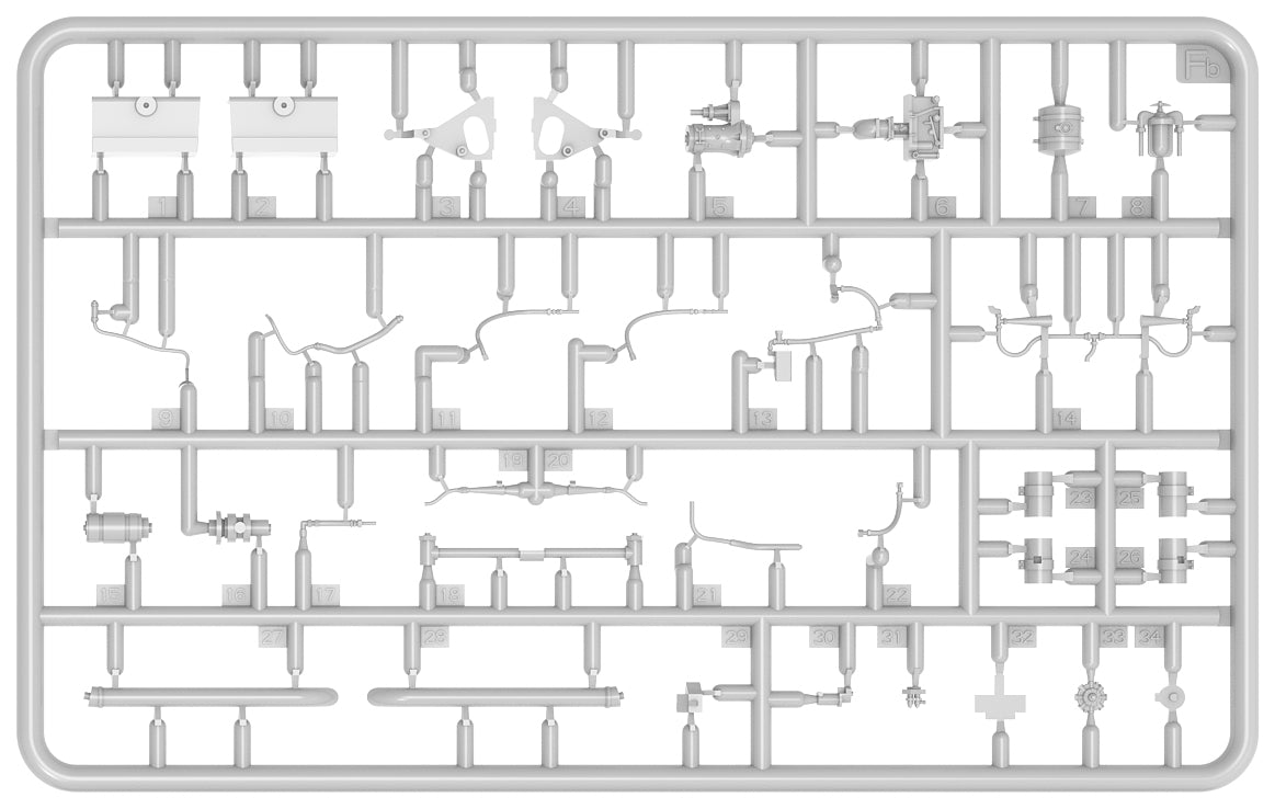 1/35 Continental R975 Engine - Hobby Sense