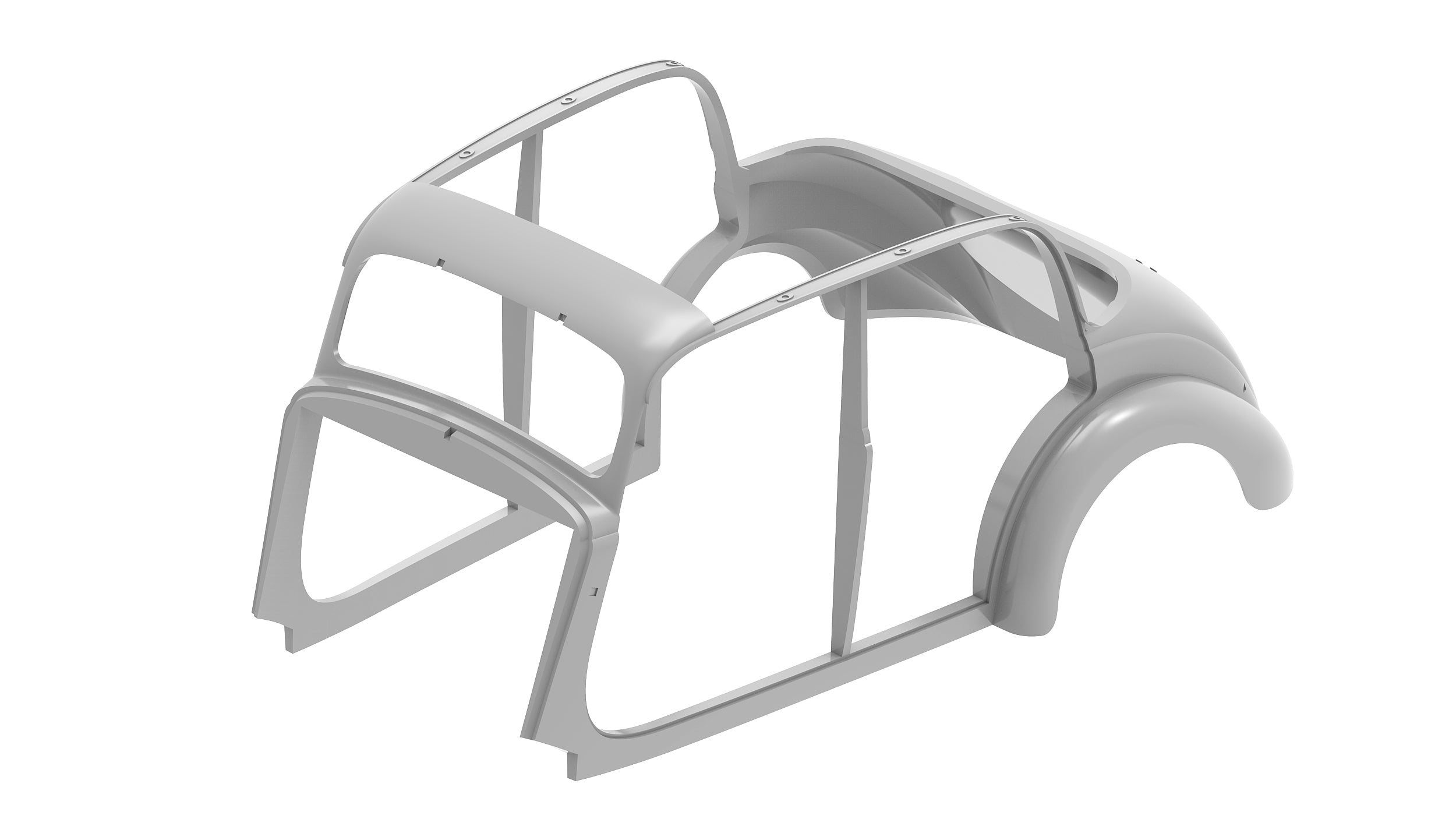 1/35 German Car 170V Cabrio Saloon - Hobby Sense