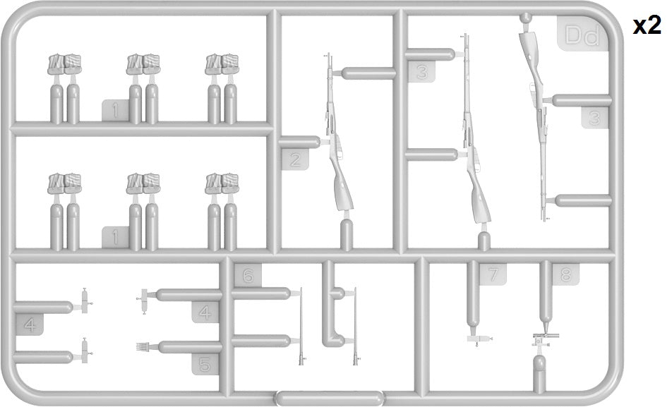 1/35 Soviet Infantry Weapons and Equipment. Special Edition - Hobby Sense