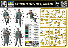 1/35 German Military Men, WWII Era - Hobby Sense