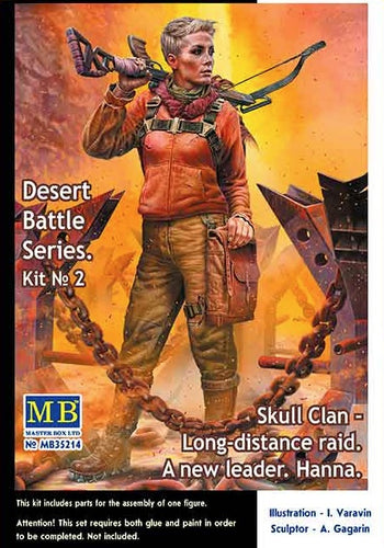 1/35 Desert Battle Series. Skull Clan – Long-distance raid. A new leader. Hanna - Hobby Sense