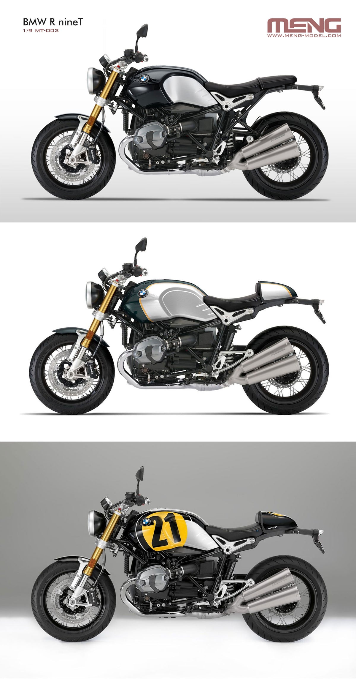 1/9 BMW R nineT - Hobby Sense