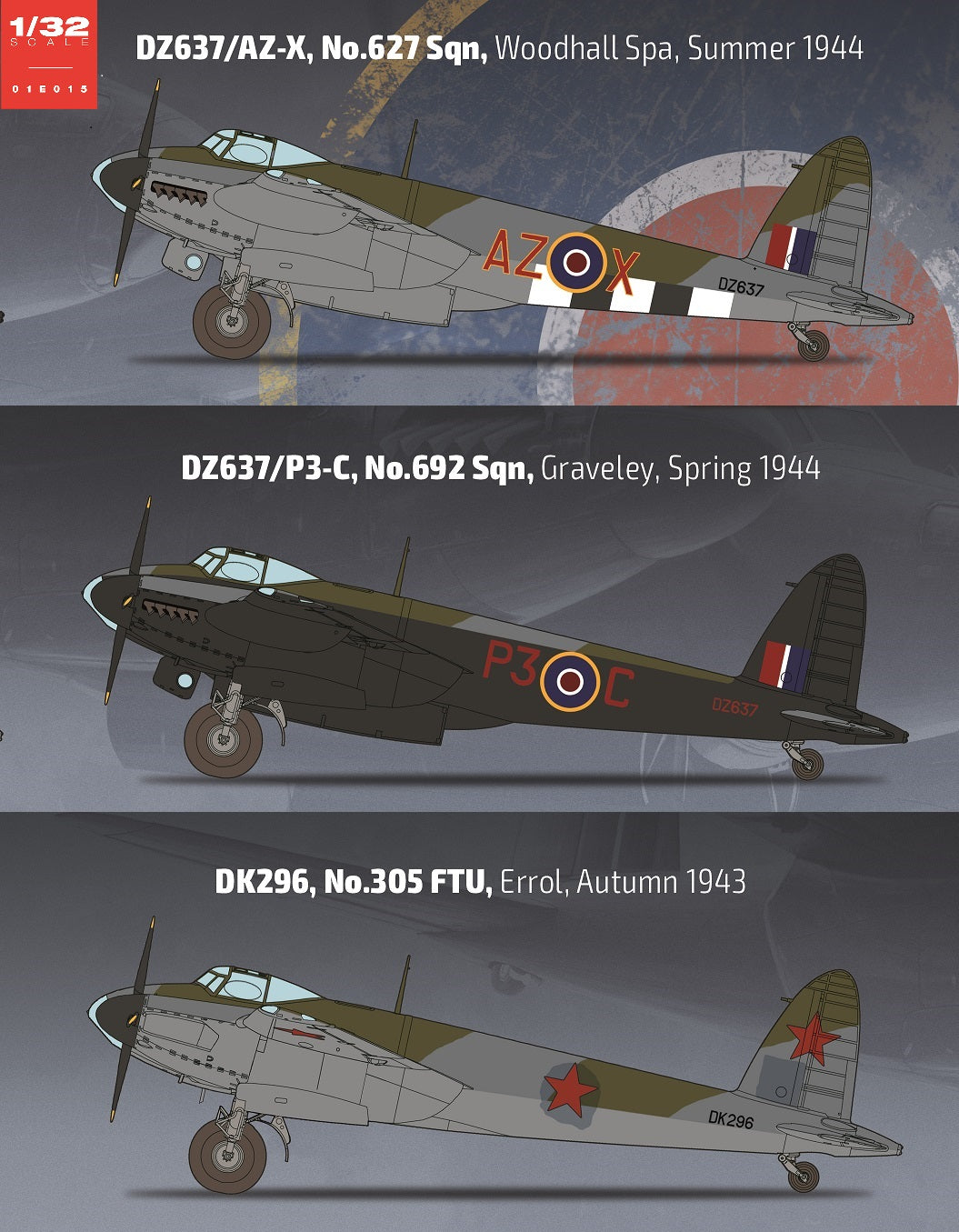 1/32 de Havilland Mosquito B Mk IV Series II - Hobby Sense