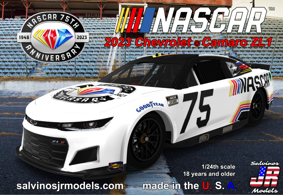 1/24 NASCAR 75th Diamond Anniversary 2023 Chevrolet Camaro - Hobby Sense