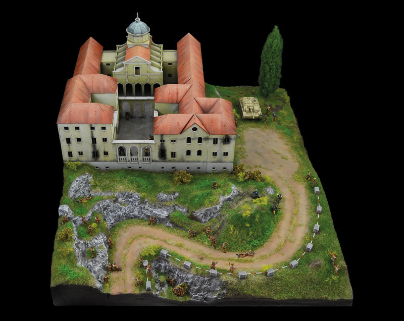 1/72 Montecassino Abbey 1944 Breaking the Gustav Line - Battle Set - Hobby Sense