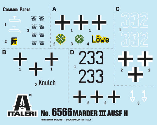 1/35 Marder III Ausf. H Sd. Kfz.138 - Hobby Sense