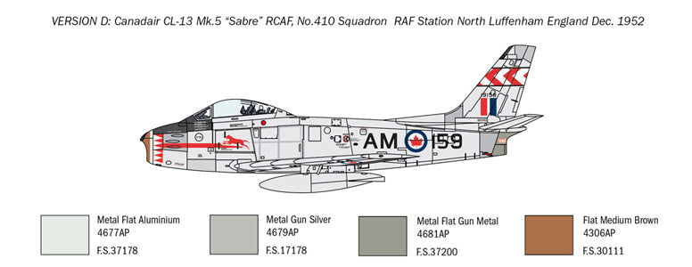 1/48 F-86E Sabre with Canadian Markings - Hobby Sense