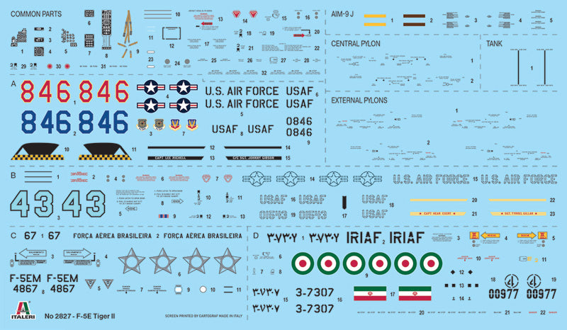1/48 F5E Tiger II - Hobby Sense