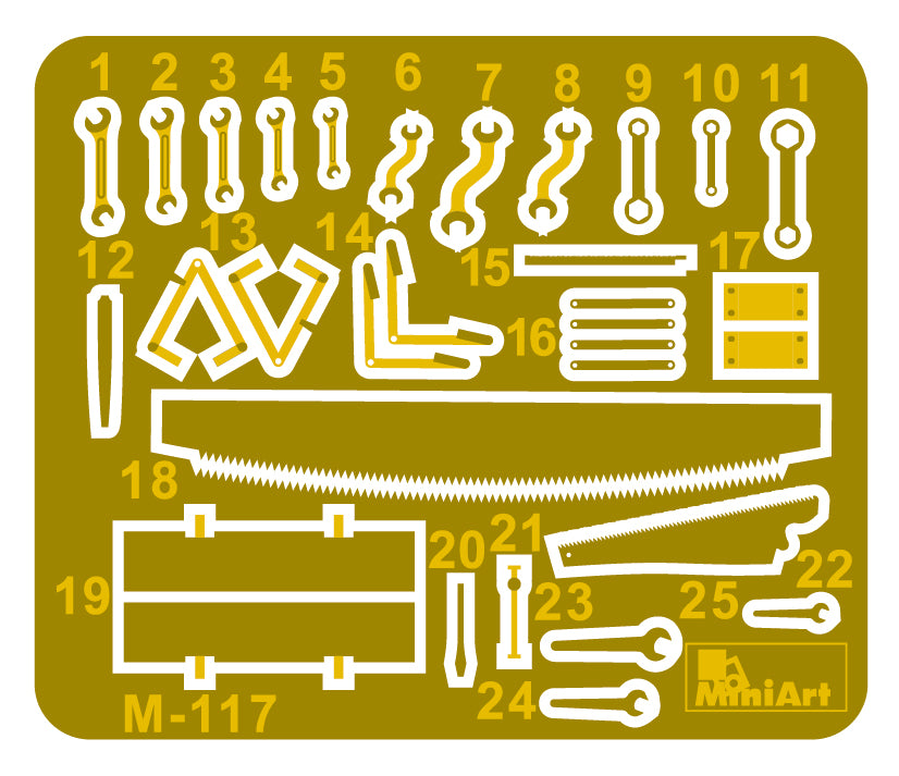 1/35 Tool Set - Hobby Sense