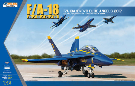 1/48 Blue Angels 2017 F/A-18 A/B/C/D - Hobby Sense