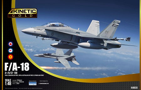 1/48 F/A-18A+/B / CF-188 w/Canadian Markings - Hobby Sense