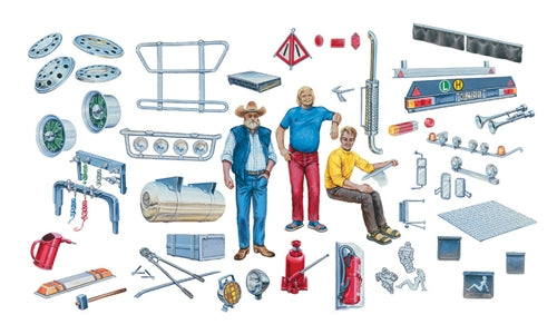 1/24 Truck Accessories - Hobby Sense