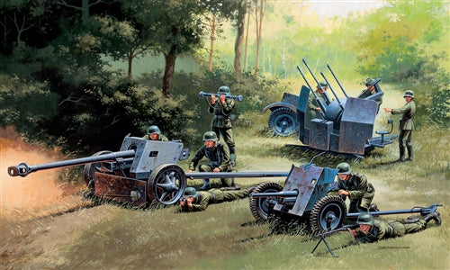 1/72 German Guns Set - Hobby Sense