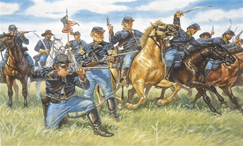 1/72 Union Cavalry American Civil War - Hobby Sense