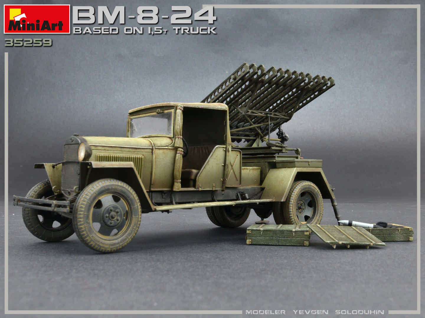 1/35 BM-8-24 Based on 1.5t Truck - Hobby Sense