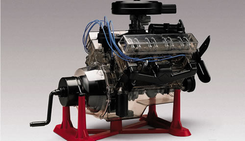 Revell Visible V-8 Engine 1/4 Scale With Moving Pistons And Crank Model Kit  for sale online