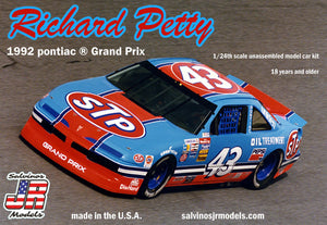 1/24 Richard Petty 1992 Pontiac Grand Prix - Hobby Sense