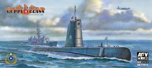 1/350 USN Submarine Guppy II Class - Hobby Sense