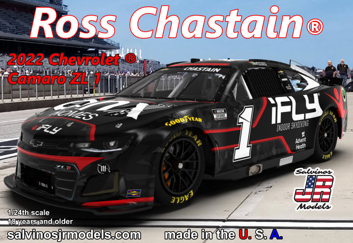 1/24 Ross Chastain 2022 Chevrolet Camaro - Hobby Sense