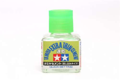 Tamiya Extra-Thin Cement/Glue (Quick Setting) - Hobby Sense
