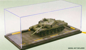 Display Case for 1/72 miliary, pre painted base - Hobby Sense
