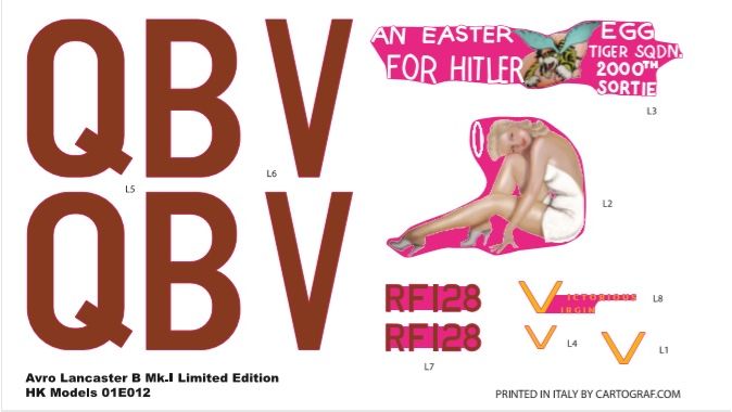 1/32 Avro Lancaster B Mk.I/Mk.III/Dambuster, RCAF - Hobby Sense