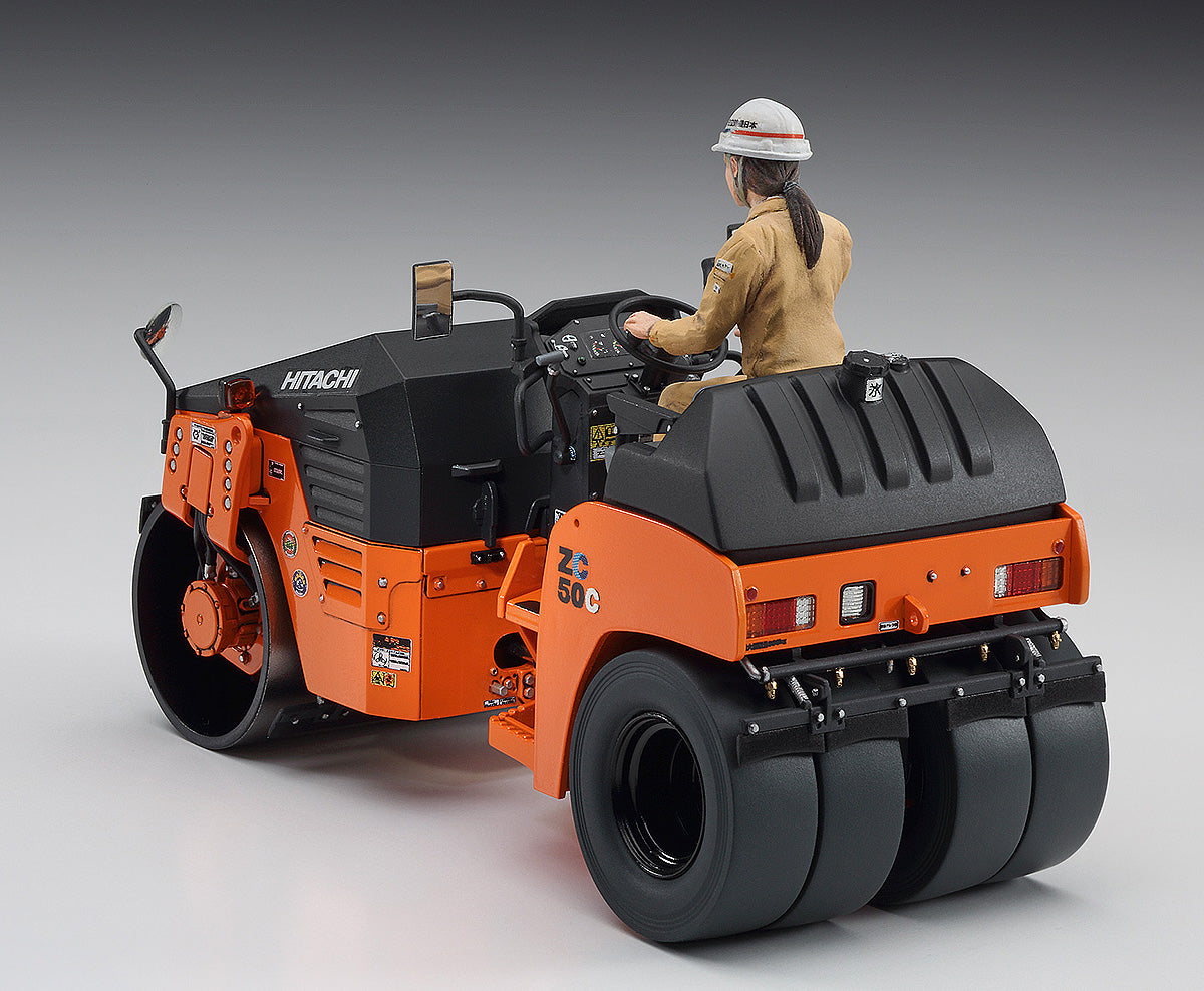 1/35 Hitachi ZC50C5 Vibratory Combined Roller Construction Machinery - Hobby Sense