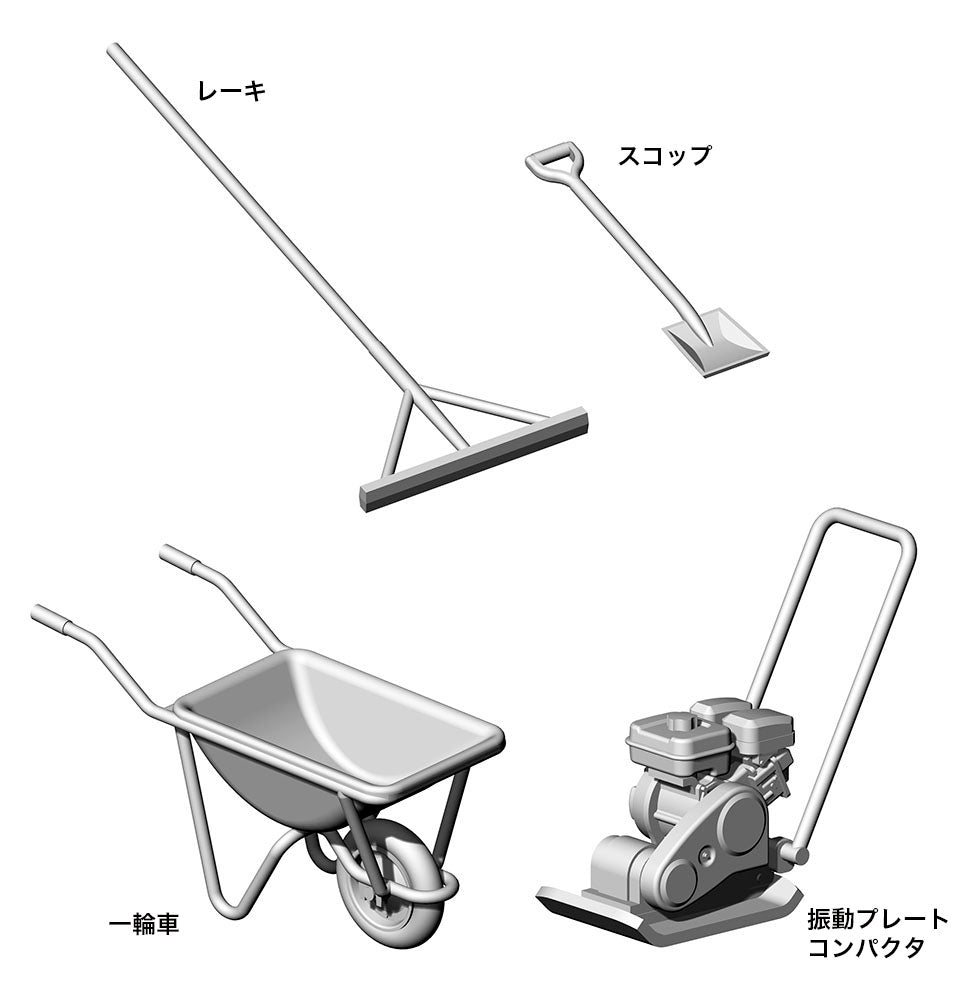 1/35 Construction Worker Set A - Hobby Sense