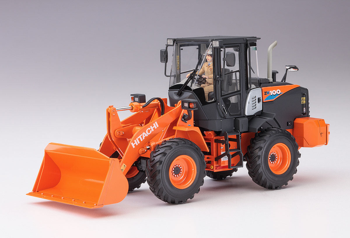 1/35 Hitachi ZW100-6 Wheel Loader Construction Machinery - Hobby Sense