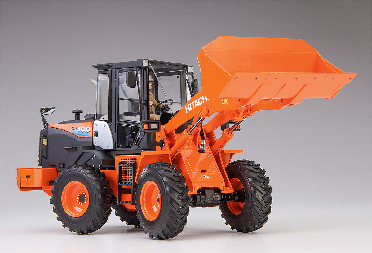 1/35 Hitachi ZW100-6 Wheel Loader Construction Machinery - Hobby Sense