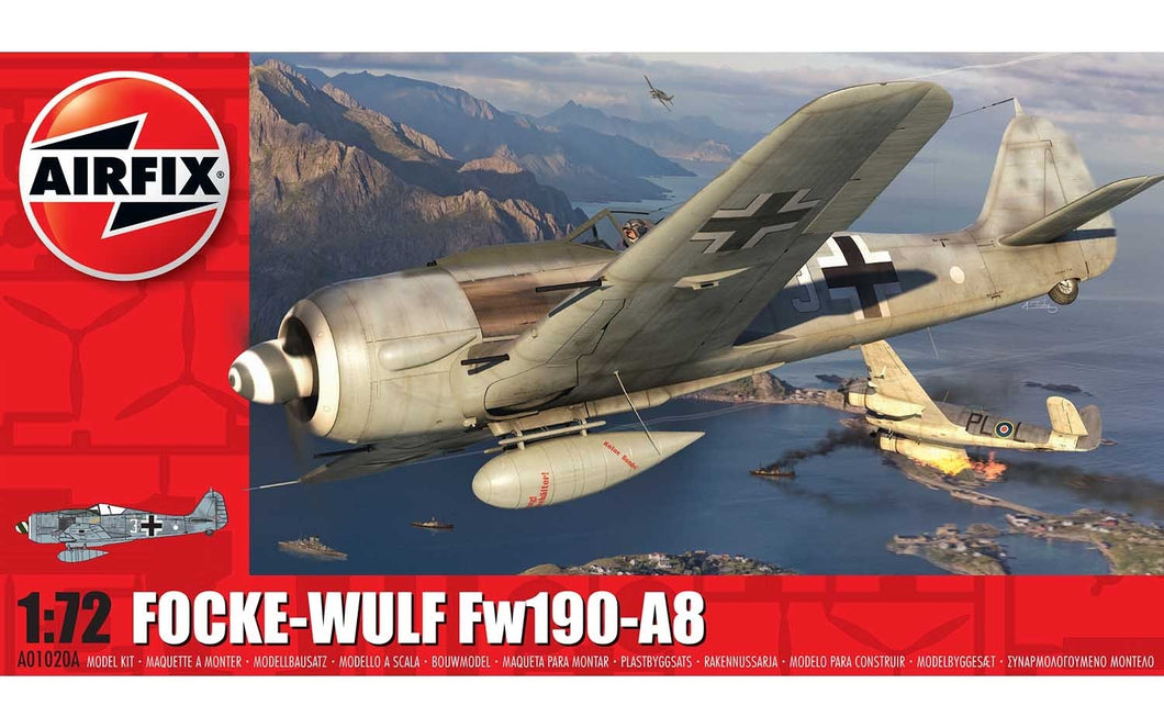 1/72 Focke Wulf Fw190-A8 - Hobby Sense