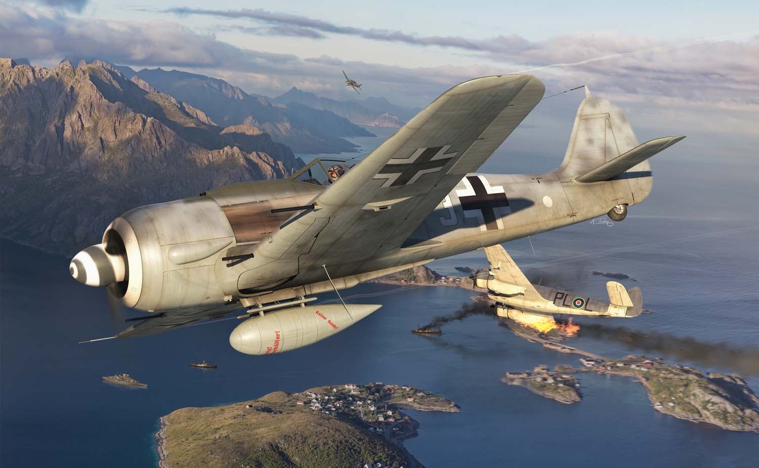 1/72 Focke Wulf Fw190-A8 - Hobby Sense