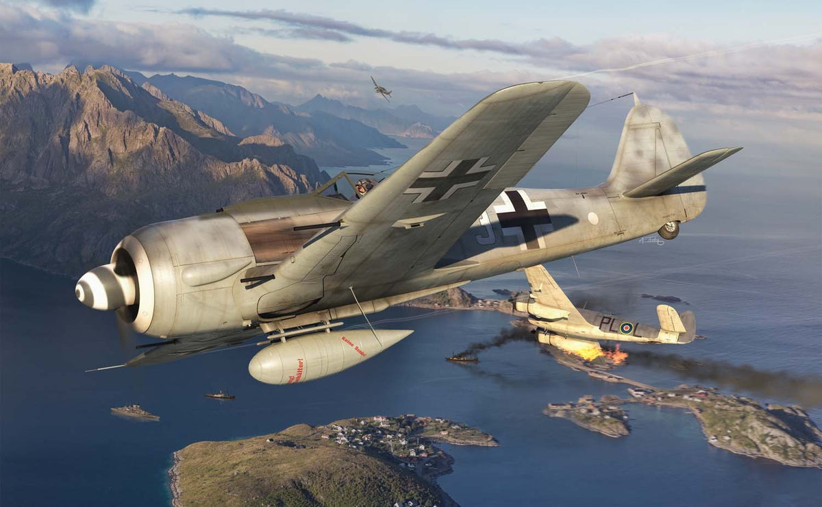 1/72 Focke Wulf Fw190-A8 - Hobby Sense