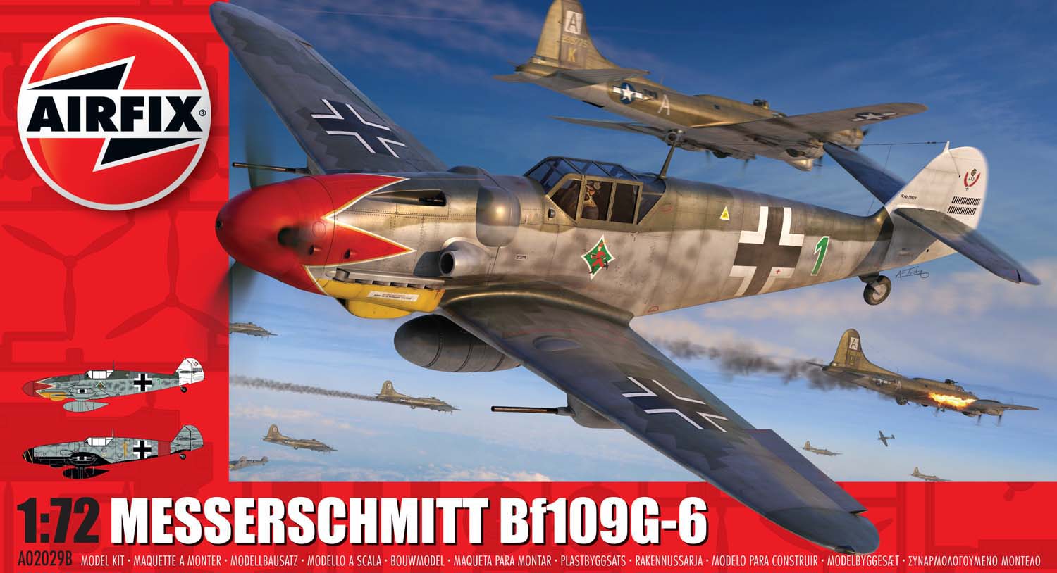 1/72 Messerschmitt Bf109G-6 - Hobby Sense