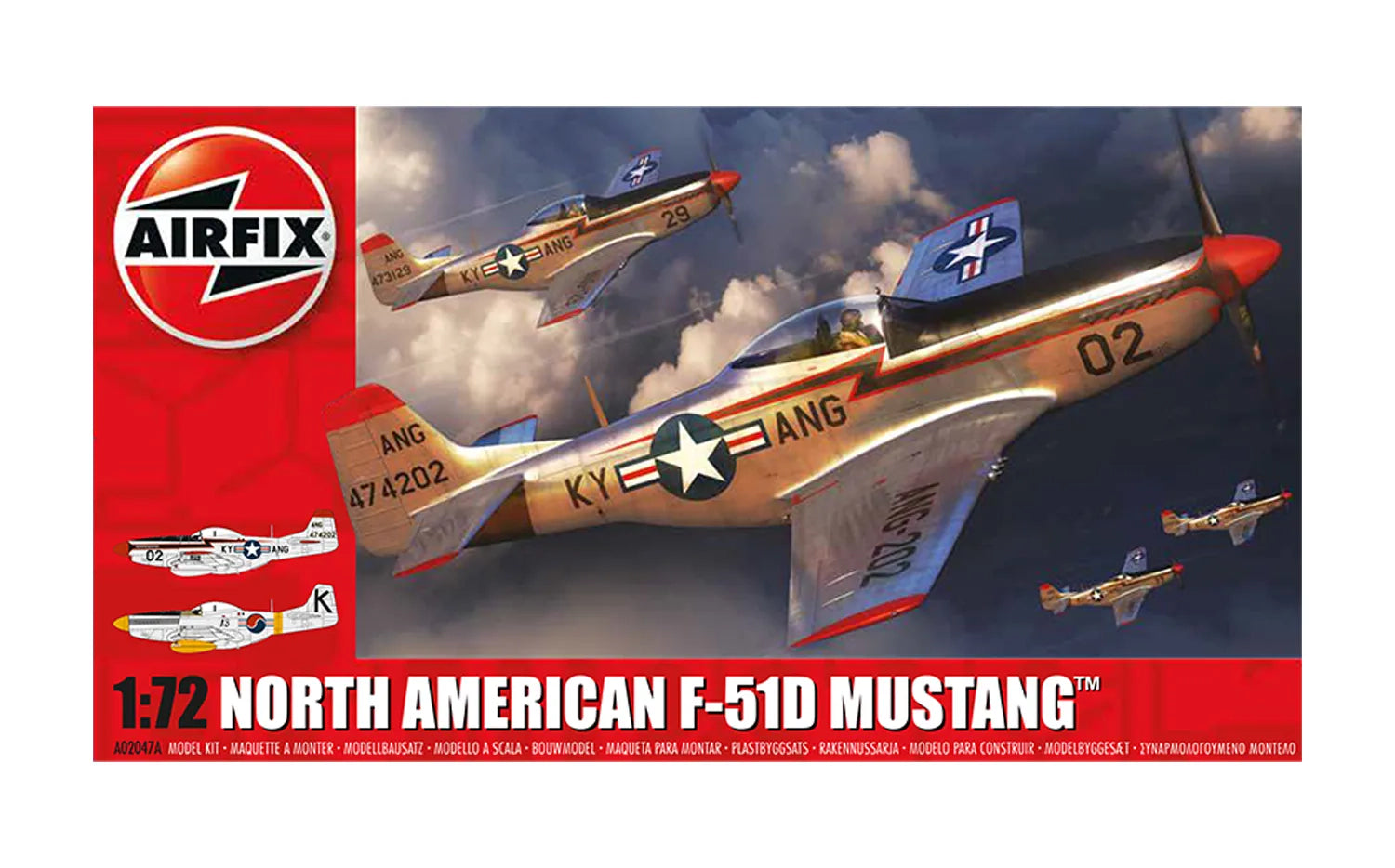 1/72 North American F51D Mustang - Hobby Sense
