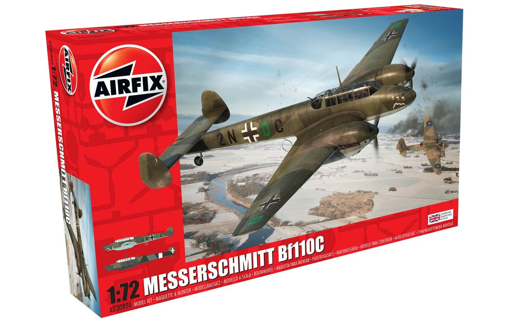 1/72 Messerschmitt Bf110 C - Hobby Sense