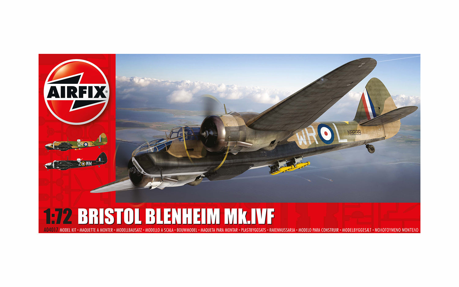 1/72 Bristol Blenheim Mk.IVF Fighter - Hobby Sense