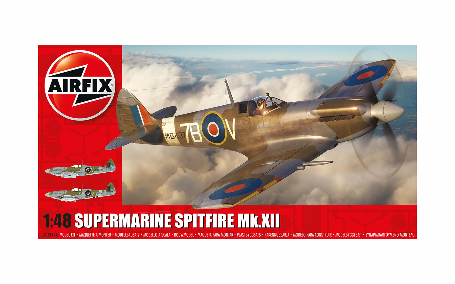 1/48 Supermarine Spitfire Mk.XII - Hobby Sense