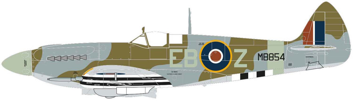 1/48 Supermarine Spitfire Mk.XII - Hobby Sense