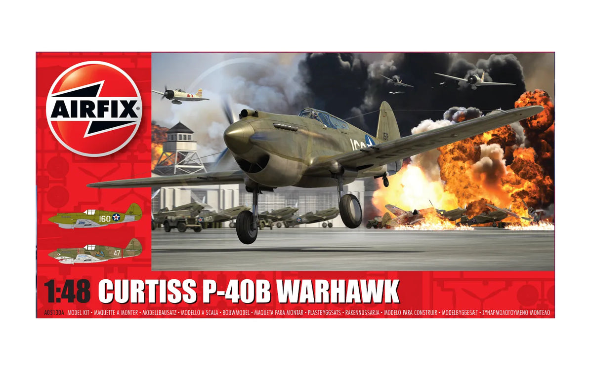1/48 Curtiss P40B Warhawk - Hobby Sense