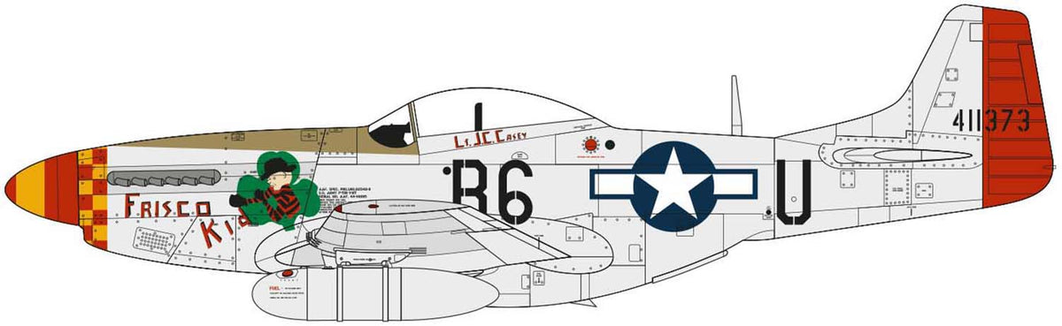 1/48 North American P51D Mustang - Hobby Sense
