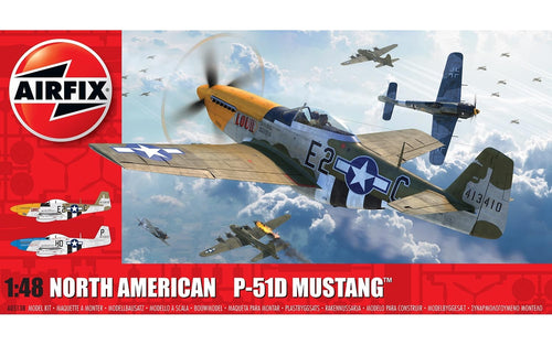 1/48 North American P51D Mustang (Filletless Tails) - Hobby Sense
