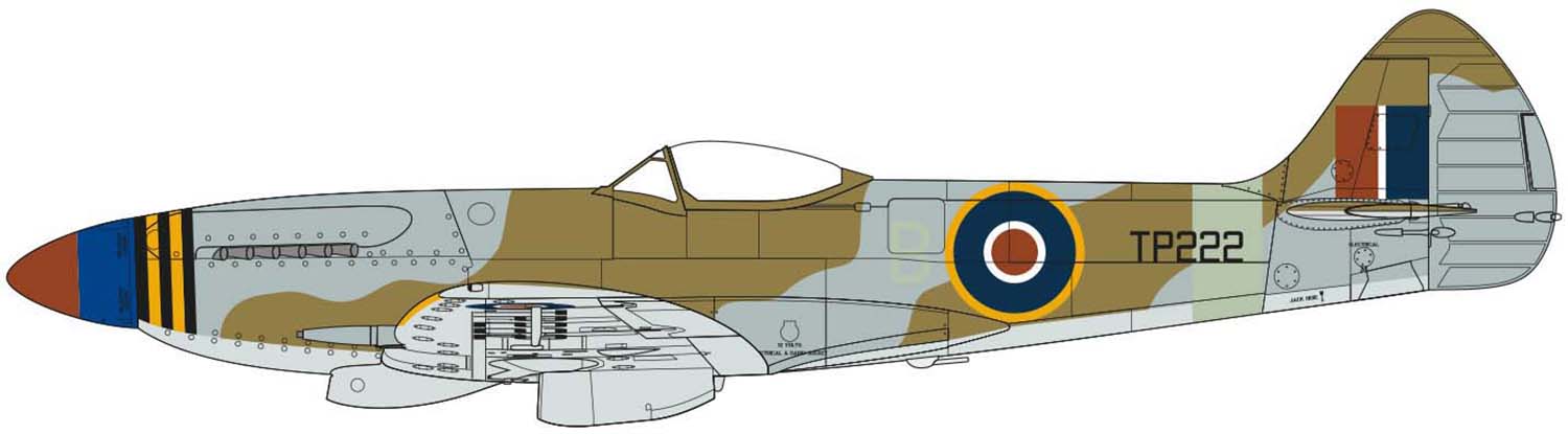 1/48 Supermarine Spitfire F Mk.XVIII - Hobby Sense