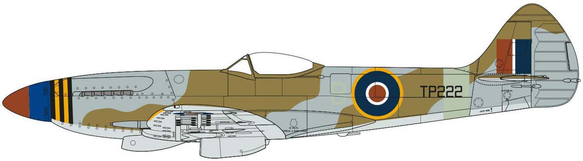 1/48 Supermarine Spitfire F Mk.XVIII - Hobby Sense