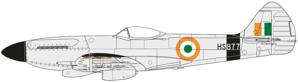 1/48 Supermarine Spitfire F Mk.XVIII - Hobby Sense