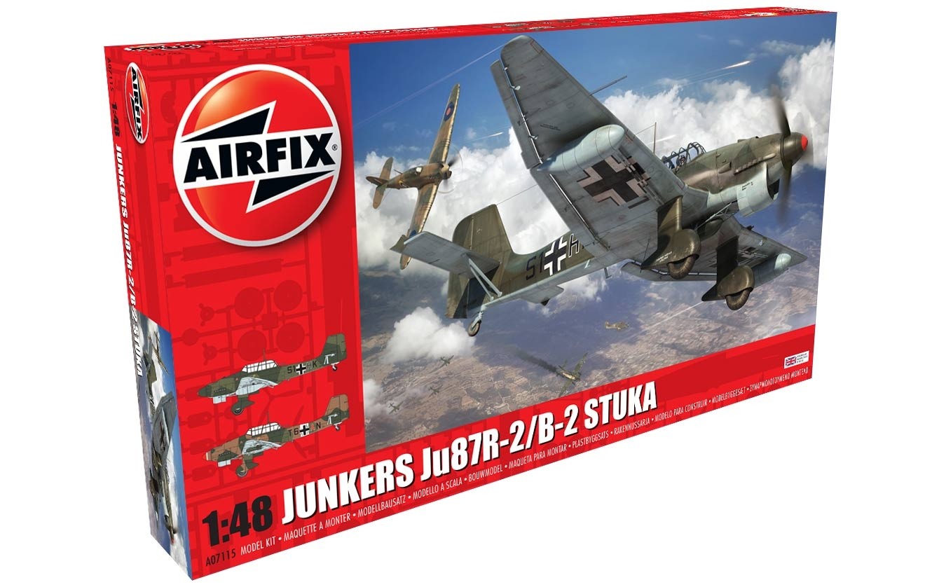 1/48 Junkers JU87R-2/B-2 Stuka - Hobby Sense