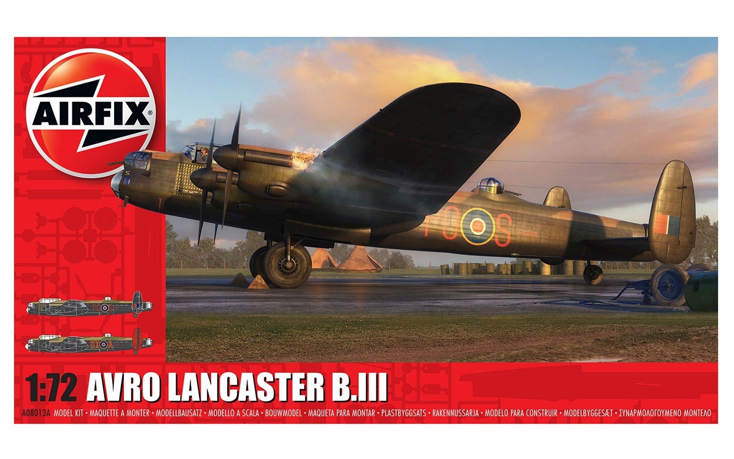 航空機・ヘリコプター AIRFIX 1/72 AVRO LANCASTER B.lll 1/72 Avro Lancaster B.III | Hobby Sense