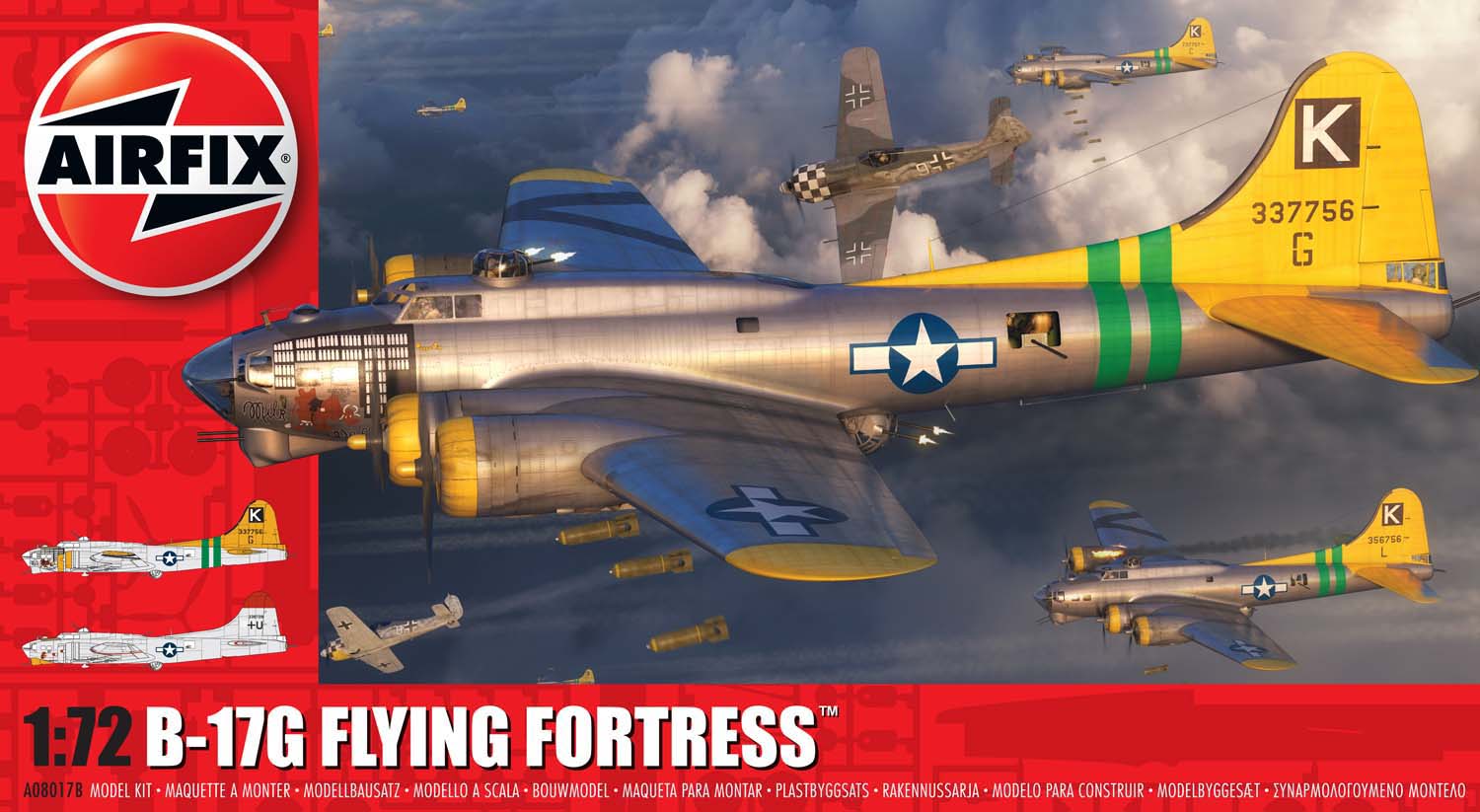 AIRFIX 1/72　B-17G FLYING FORTRESS 1/72 Boeing B17G Flying Fortress | Hobby Sense